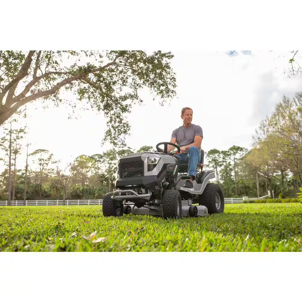 MT200 42 In. 19.0 HP 540Cc EX1900 Series Briggs and Stratton Engine Automatic Gas Riding Lawn Tractor Mower